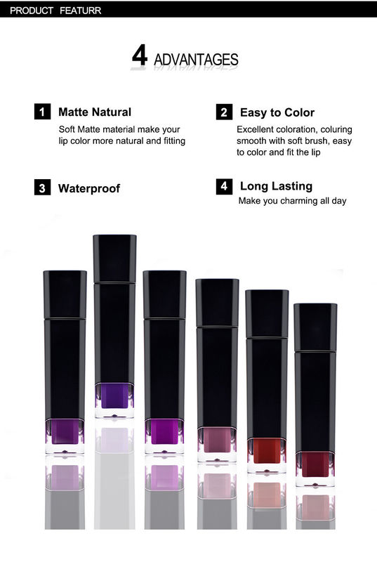 Φυσική μεταλλίνη κραγιόν Makeup καλλυντικών με διαφορετικό Sunscreen χρωμάτων