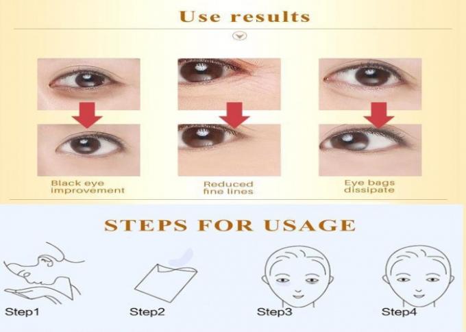Μαύρα λάσπης ματιών μπαλωμάτων συστατικά αμινοξέος μασκών ενυδατικά για τα αυξομειούμενα μάτια